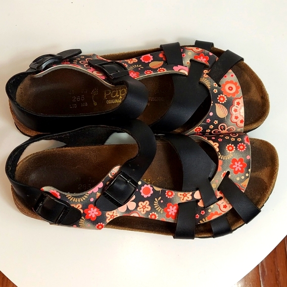 Amazon.com | Papillio By Birkenstock Women's Pisa Birko-Flor, July White/White Ankle Strap 